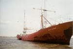 ROSS REVENGE laid up in the River Blackwater